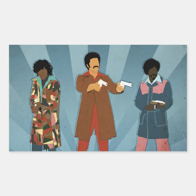 Team Dynamite Rektangulärt Klistermärke (Framsida)