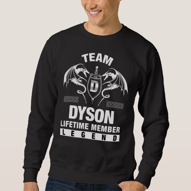Team Dyson-livstidsmedlem Lång Ärmad Tröja (Framsida)