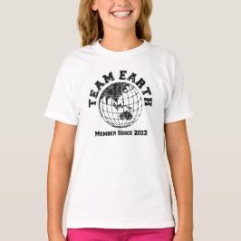 Team Earth : Medlem sedan 2012 i Asien Australien T Shirt