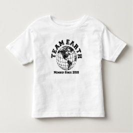 Team Earth : Medlem sedan 2018 Kids T-shirt