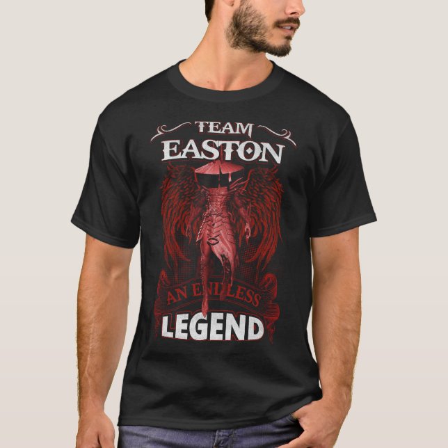 Team EASTON - En ändlös LEGEND T Shirt (Framsida)