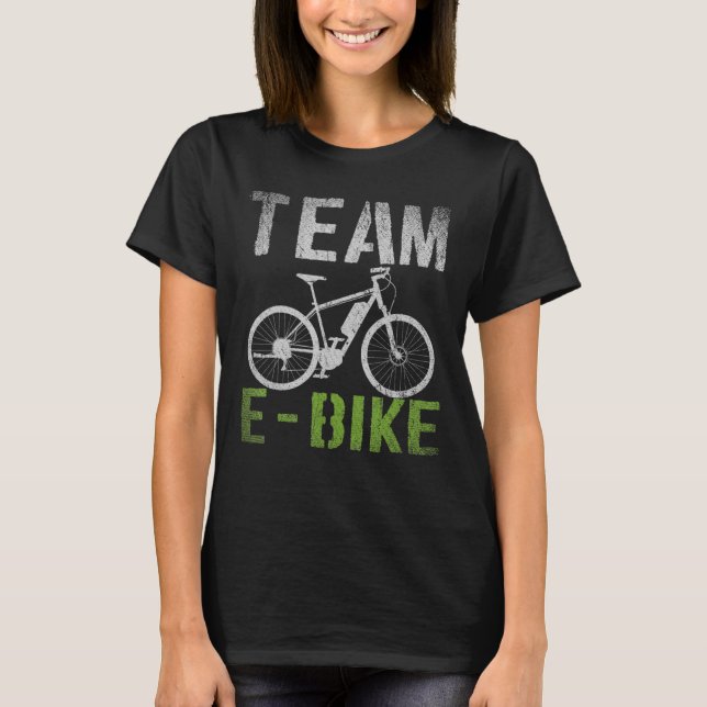 Team Ecykel Cyclist Bike Riding Biking Cycling Bic T Shirt (Framsida)