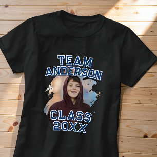 Team [Efternamn] Examenfoto Klass 20XX T Shirt