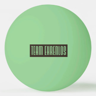 Team Ehrenlos Glow in the Dark Tischtennisball Pingisboll