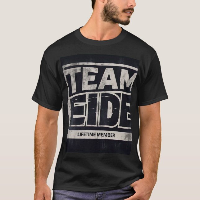 Team Eidi-livstidsmedlem Funny Eid Manar TShirt T Shirt (Framsida)
