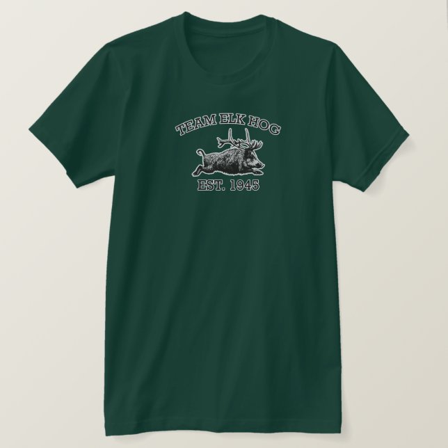 TEAM ELK-HOG (LCOG) 1945 T SHIRT (Design framsida)