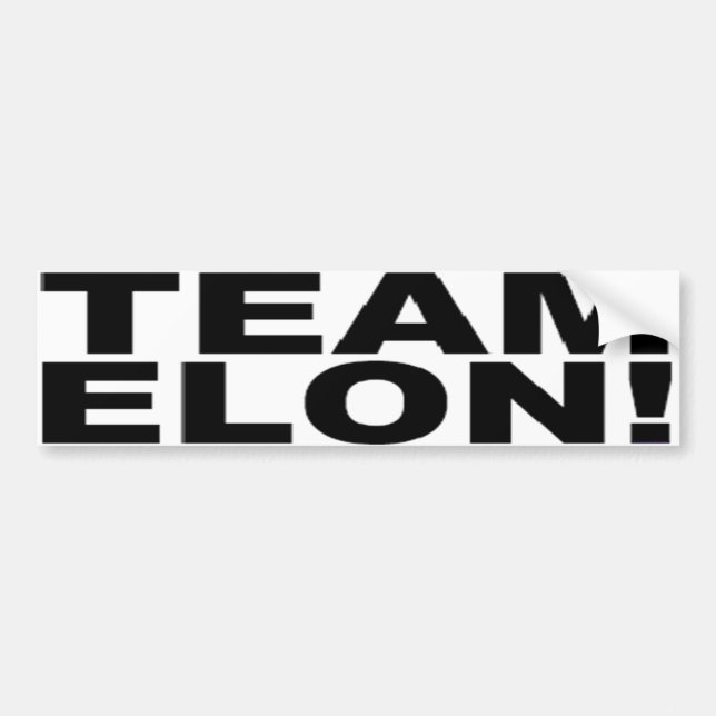 TEAM ELON! BILDEKAL (Framsidan)