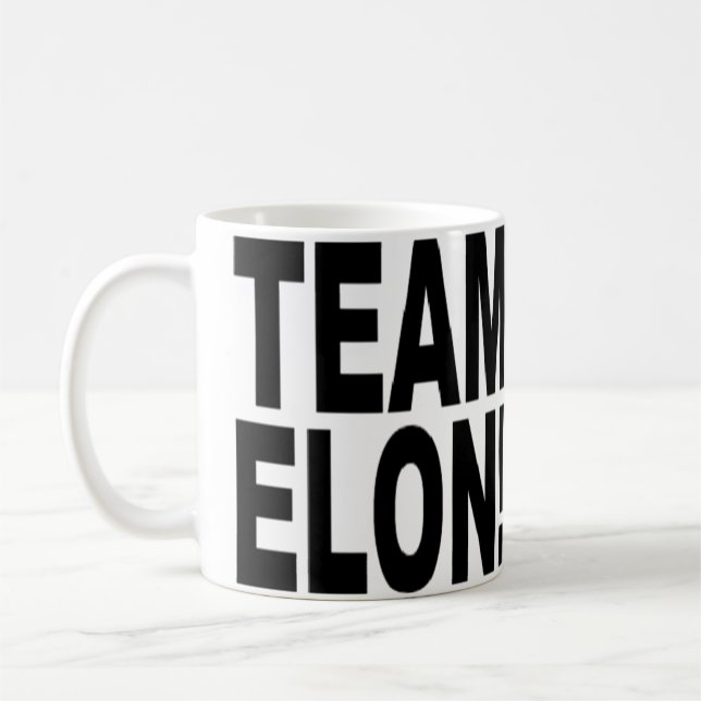 TEAM ELON! KAFFEMUGG (Vänster)
