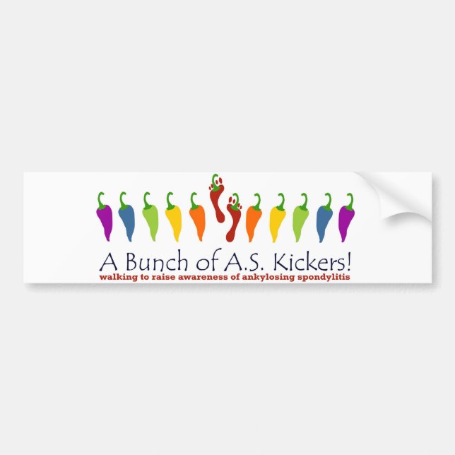 Team en grupp av A.S. Kickers! Bildekal (Framsidan)