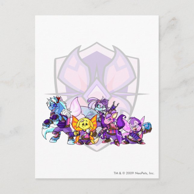 Team Faerieland Group Vykort (Framsida)