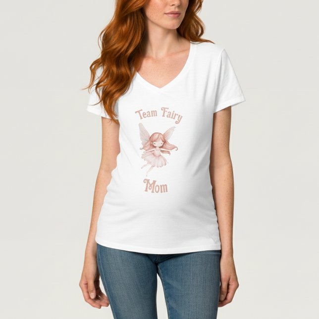 Team Fairy Mamma T-shirt for Baby Shower (Skapare uppladdad)