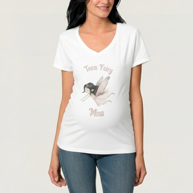 Team Fairy Mamma T-shirt for Baby Shower (Skapare uppladdad)