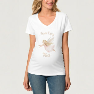 Team Fairy Mamma T-shirt for Baby Shower