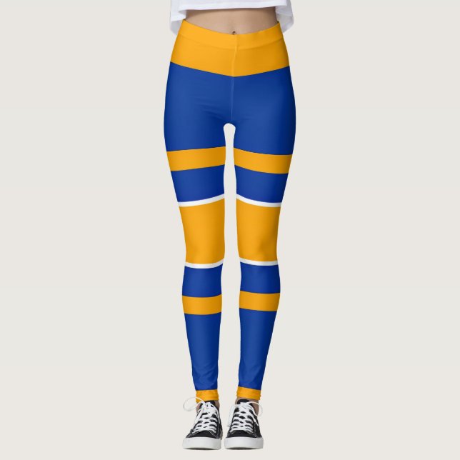 "TEAM FÄRG #7" 2027 AKTIVKLÄDER LEGGINGS (Framsida)