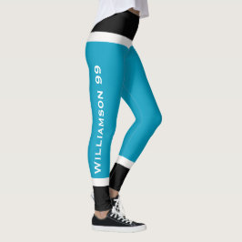 Team Färg Ice Hockey Socks Titta på Leggings
