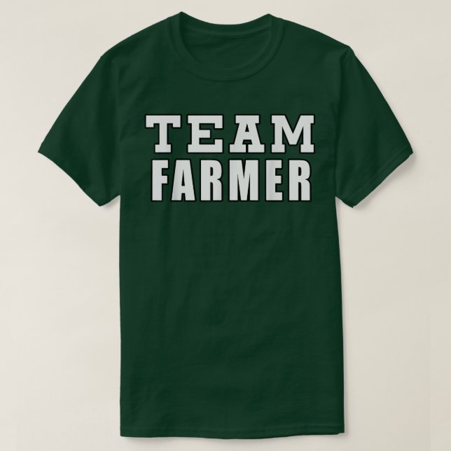Team Farmer T Shirt (Design framsida)