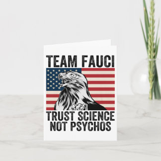 Team Fauci Anti Trump Dr. Anthony Fauci 2028 Premi Kort