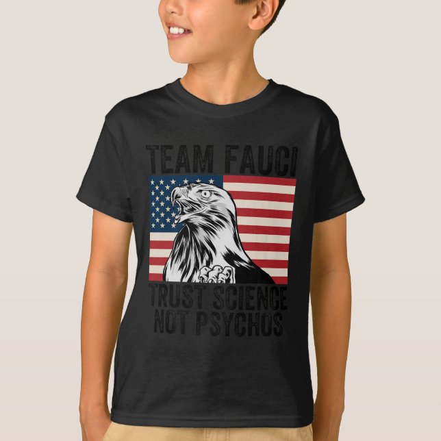 Team Fauci Anti Trump Dr. Anthony Fauci 2028 Premi T Shirt (Framsida)