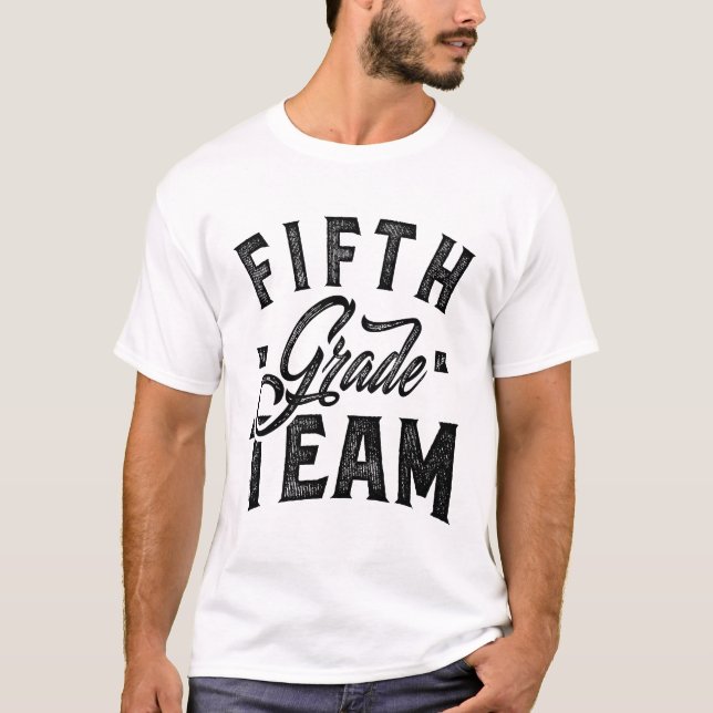 Team Femte Klass T Shirt (Framsida)