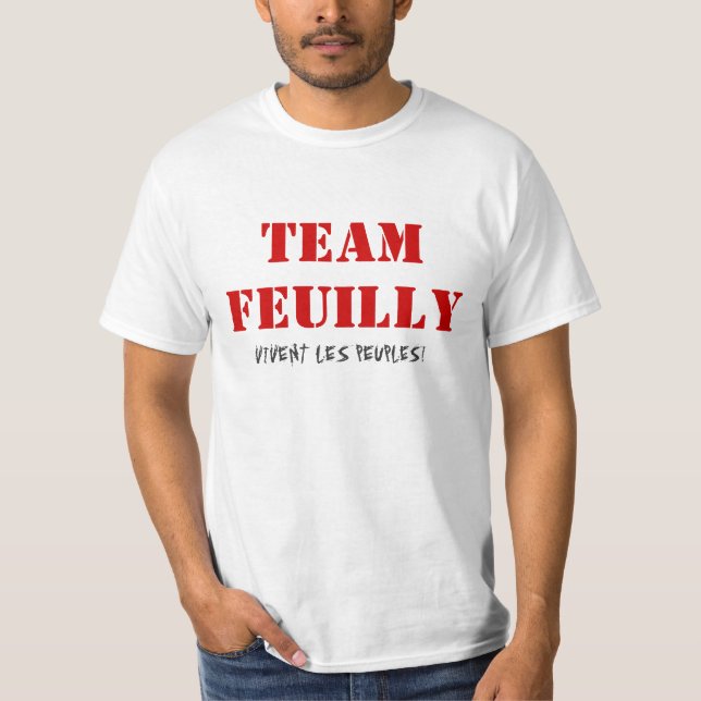 TEAM FEUILLY TEE SHIRT (Framsida)