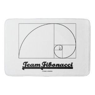 Team Fibonacci (Fibonacci Spiral) Badrumsmatta