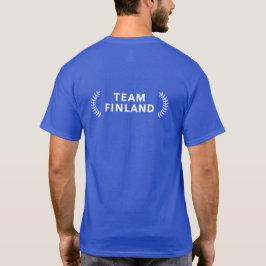 Team Finland rev T-Shirt Baksida