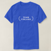 Team Finland rev T-Shirt Fram