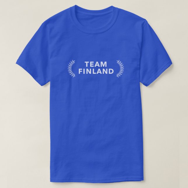Team Finland rev T-Shirt Fram (Design framsida)