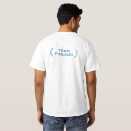 Team Finland T-Shirt Baksida