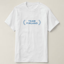 Team Finland T-Shirt Framsida