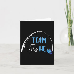 Team Fish he Shirt Fishing Gender Reveal Party Ann Kort