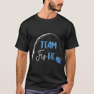 Team Fish he Shirt Fishing Gender Reveal Party Ann T