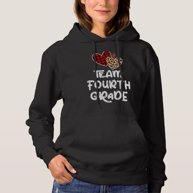 Team Fjärde Back to school-lärarstud vid Klass 4 T Shirt (Framsida)