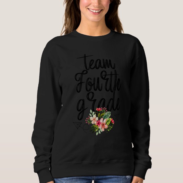 Team Fjärde Klass-läraren Student Tees i Klass T Shirt (Framsida)