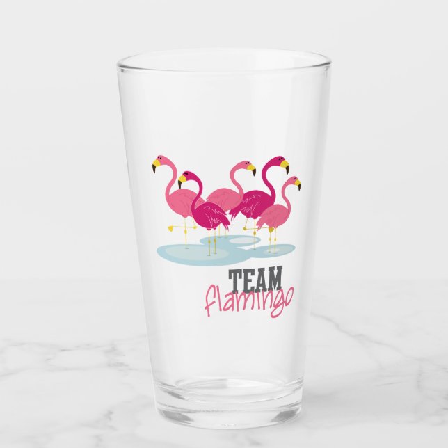 Team Flamingo Glaskopp (Framsida)