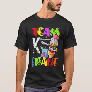 Team Förskola Krita Tillbaka Till Skolan Barn Förs T Shirt