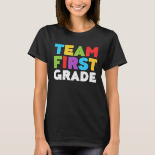 Team Första Klass Första Klassens Åter Till Skolpr T Shirt
