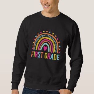 Team Första Klassens Squad Tillbaka Till Skolan Re Lång Ärmad Tröja