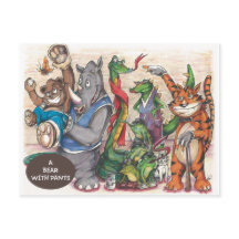 Team från "A Bear With Byxor" Bok