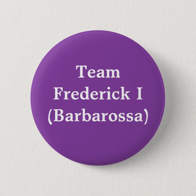 Team Frederick I (Barbarossa) Knapp (Framsida)
