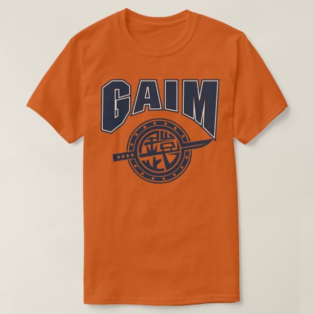 Team Gaim Kamen Rider T Shirt (Design framsida)