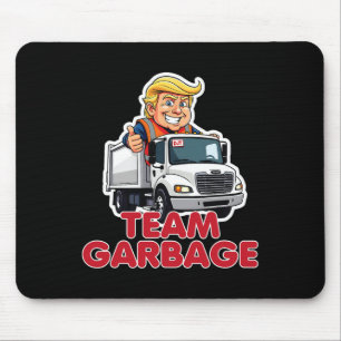 Team Garbyge Donald Trump 2025 Valet Roligt Musmatta