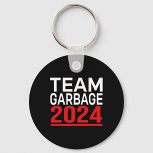 Team Garbyge För Trump Nyckelring