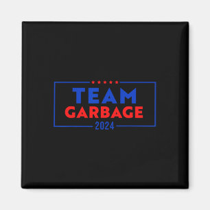 Team Garbyge För Trump Röst På Trump Magnet