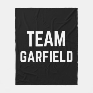 TEAM Garfield Friend, Family Fläkt Klubb Support Fleecefilt