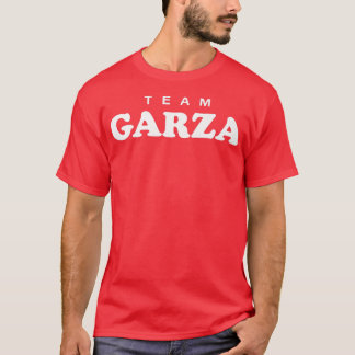 Team Garza Personlig Efternamn Bride Groom Family T Shirt