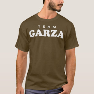Team Garza Personligt Efternamn Brud Brudgum Famil T Shirt