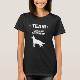 Team German Shepherd Cute Coola Hund T Shirt