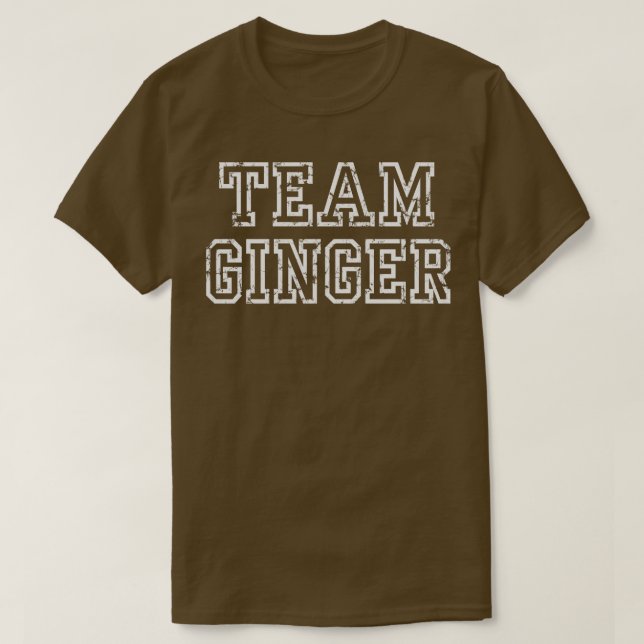 Team Ginger T Shirt (Design framsida)