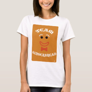 Team Gingerbread Roligt Jul Slogan Design T Shirt